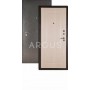 Сейф-дверь  Аргус Люкс ДА-15 Серебро антик/ Дуб Беленый, рисунок «Абсолют» 