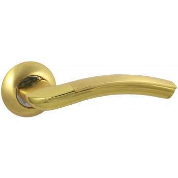 Дверная ручка «V-27 матовое золото»