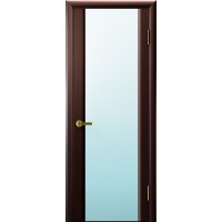 Дверь Legend Синай 3 венге, стекло белое